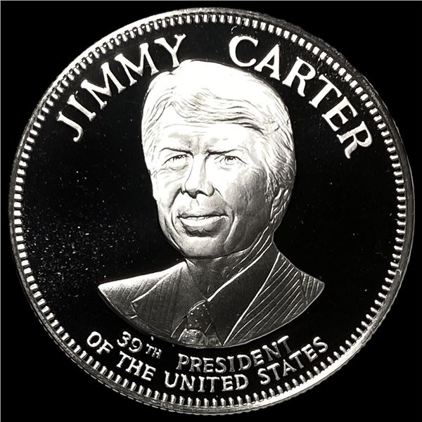Jimmy Carter Sterling Silver Commemorative CHOICE PROOF
