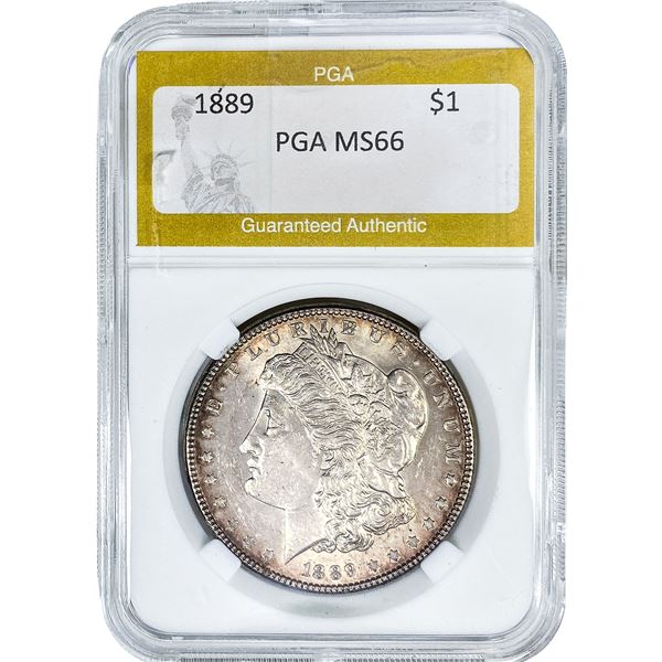 1889 Morgan Silver Dollar PGA MS66