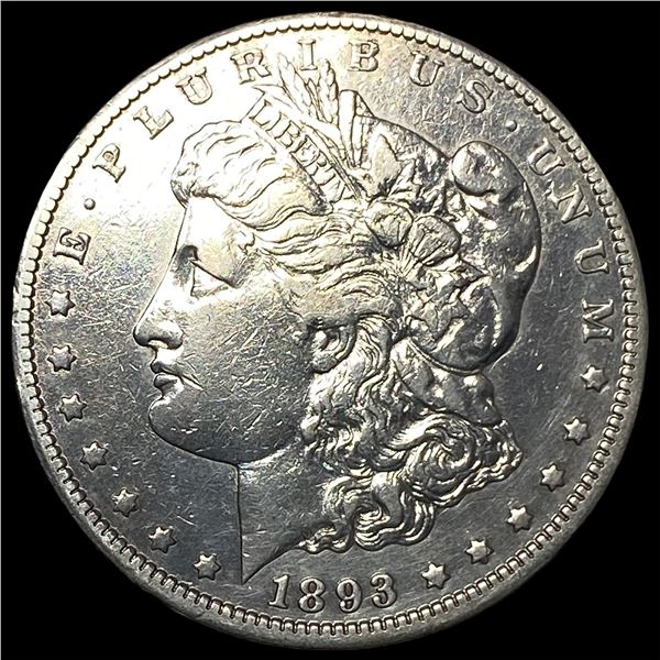 1893-CC Morgan Silver Dollar