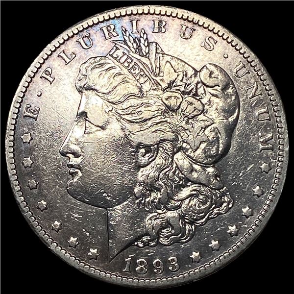 1893-CC Morgan Silver Dollar