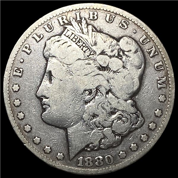 1880-CC Morgan Silver Dollar