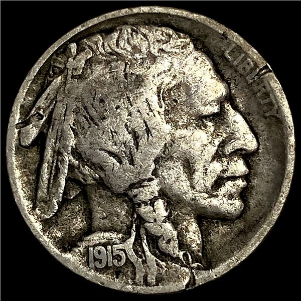 1915-S Buffalo Nickel LIGHTLY CIRCULATED