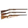 Image 1 : Three Rifles -A) Colt Medium Frame Lightning Slide Action Rifle  B) Colt Lightning Medium Frame Slid