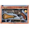 Image 1 : Scarce Confederate LeMat Grapeshot Revolver with Case and Accessories