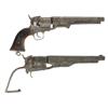 Image 1 : Two Colt Percussion Revolvers -A) Colt London 1851 Navy Revolver  B) Relic Grade Colt Model 1860 Arm