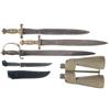 Image 1 : Three U.S. Swords, a Chris Reeve Custom Survival Knife and a Pair of Binoculars