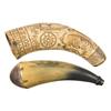 Image 1 : Two Antique Powder Horns
