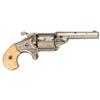 Image 1 : Moore's Patent Teat-Fire Revolver with Ivory Grips