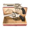 Image 1 : Two Revolvers -A) Hopkins & Allen XL Number 5 Double Action Revolver  B) Thames Arms Top Break Revol