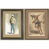 Image 1 : Two Framed Prints by James Asher