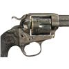 Image 2 : Custom Engraved, Gold Inlaid Pre-War Colt Bisley Model Single Action Army Revolver with Case