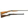 Image 1 : One Carbine & One Shotgun -A) Engraved SKB Arms Model 200E Hammerless Double Barrel Shotgun  B) Pre-