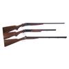 Image 1 : Three Shotguns -A) Stevens Model 530 Box Lock Hammerless Double Barrel Shotgun  B) Jing An Double Ha