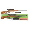 Image 1 : Two Remington Bolt Action Rifles -A) Remington Model 721 Bolt Action Rifle with Scope  B) Remington 
