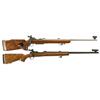 Image 1 : Two Winchester Target Bolt Action Rifles -A) Custom Winchester Model 52C Target Bolt Action Rifle  B