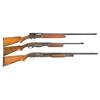 Image 1 : Two Shotguns and a Rifle -A Belgian Browning Auto 5 Semi Automatic Shotgun  B) Remington Model 760 S