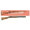 Image 1 : One Rifle & One Shotgun -A) Winchester Model 70 DLX Featherweight Bolt Action Rifle with Factory Box