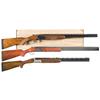 Image 1 : Three Over/Under Shotguns -A) Baikal Over/Under .410 Bore Shotgun with Box  B) Engraved Armi San Mar