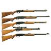Image 1 : Five Rifles -A) Remington Model 552 Speedmaster Deluxe Semi-Automatic Rifle  B) Remington Model 7400