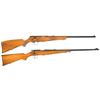 Image 1 : Two Bolt Action Rifles -A) Weihrauch Bolt Action Rifle  B) Brno Arms Model 1 Bolt Action Rifle