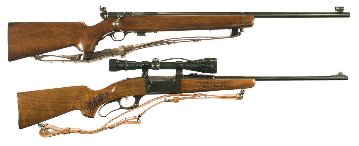 Two Rifles -A) Mossberg Model 144-LS Bolt Action Rifle with Sling B ...