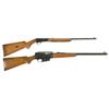 Image 1 : Two Semi Automatic Rifles -A) Browning .22 Caliber Grade I Semi Automatic Rifle  B) Remington Model 