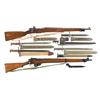 Image 1 : Two U.S. Bolt Action Military Rifles with Bayonets -A) U.S. Remington 1903-A3 Rifle with Sling and B
