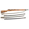 Image 1 : Japanese Nagoya Arsenal Type 99 Rifle with Two Swords