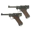 Image 1 : Two Luger Semi-Automatic Pistols -A) Simson & Company 1917 Dated Luger Pistol  B) Early Mauser Polic