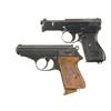Image 1 : Two German Semi-Automatic Pistols -A) Mauser Model 1910 Pistol  B) Walther PPK Semi-Automatic Pistol