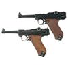 Image 1 : Two Erma Semi-Automatic Pistols -A) Erma Model LA 22 Semi-Automatic Pistol  B) Erma Model EP-22 Semi