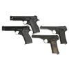 Image 1 : Four European Semi-Automatic Pistols -A) French Model 1935A Semi-Automatic Pistol  B) Nazi Proofed F