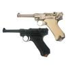 Image 1 : Two Mauser Lugers -A) Mauser 42 Code Luger  B) WWII Mauser byf Code Luger with Holster