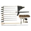 Image 1 : Lot of Bayonets, Scabbards, Carbine Swivels, Holster and Leather Accessories