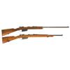 Image 1 : Two Argentine Mauser Model 1891 Bolt Action Rifle -A) Argentine Mauser Model 1891 Rifle  B) Argentin