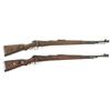 Image 1 : Two WWII Model 98K Bolt Action Rifles -A) WWII Mauser Model 98K Bolt Action Rifle with Sling  B) WWI
