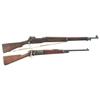 Image 1 : Two U.S. Bolt Action Rifles -A) U.S. Remington Model 1917 Rifle with Sling  B) U.S. Springfield Mode