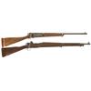 Image 1 : Two Bolt Action Rifles -A) U.S. Springfield Model 1898 Krag Bolt Action Rifle  B) Remington Model 19