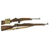 Image 1 : Two U.S. Firearms -A) WWII Rockola M1 Semi-Automatic Carbine with Sling and Accessories  B) WWII U.S