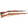 Image 1 : Two Military Bolt Action Rifles -A) Remington Model 1903 Bolt Action Rifle  B) Winchester Model 1917