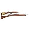 Image 1 : Two Military Long Guns -A) WWII Winchester M1 Semi-Automatic Carbine with Ammo Pouch  B) Scarce Sedg