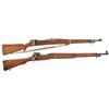Image 1 : Two Military Bolt Action Rifles -A) WWII U.S. Springfield Model 1903 Bolt Action Rifle with Sling  B