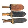 Image 1 : Two U.S. 1880 Hunting Knives and One U.S. 1880 Entrenching Tool