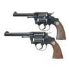 Image 1 : Two Colt Double Action Revolvers -A) Colt Police Positive 32 Double Action Revolver  B) Colt Police 