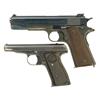 Image 1 : Two Semi-Automatic Pistols -A) U.S. Colt 1911 Pistol with Conversion Unit  B) Remington Model 51 Sem