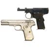 Image 1 : Two Semi-Automatic Pistols -A) Harrington & Richardson Self Loader Semi-Automatic Pistol  B) Colt Mo