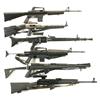 Image 1 : Six Long Guns -A) Squire Bingham Model 16 Semi-Automatic Rifle  B) Hi Point Model 995 Semi-Automatic