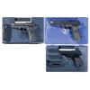 Image 1 : Three Beretta Semi-Automatic Pistols -A) Beretta Model 84 Pistol in Case with Extra Magazine  B) Ber