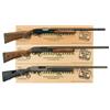 Image 1 : Three Boxed Remington Slide Action Shotguns -A) Remington Model 870 Wingmaster Slide Action Shotgun 