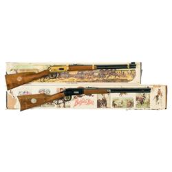 Two Winchester 94 Commemorative Rifles/Carbines -A) Winchester Model 94 Golden Spike Commemorative L